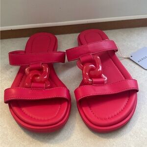 AEROSOLES Geraldine Women's Vibrant Pink Sandals